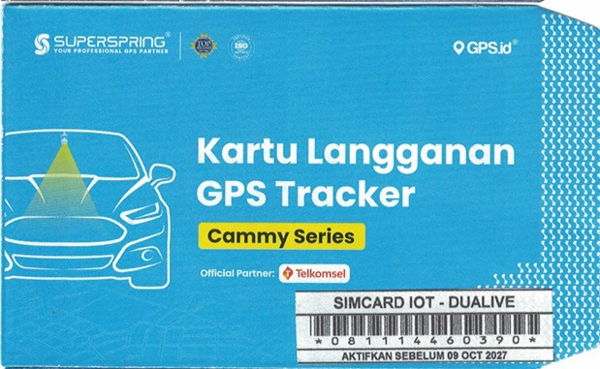 Simcard IoT Cammy (Masa Mengendap 12 Bulan)